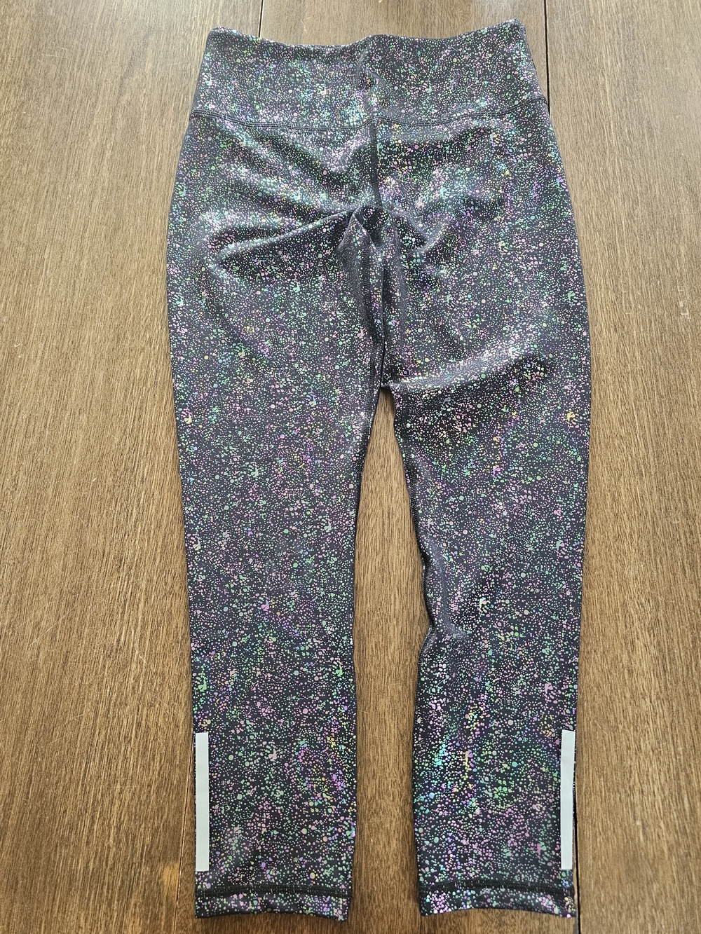 ZYIA Active Black Reflective Mirage Light N Tight Leggings - Picture 2 of 4